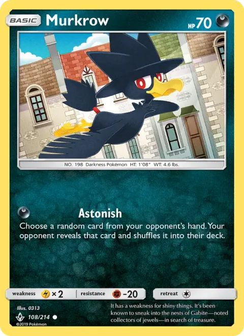 Murkrow [Astonish]