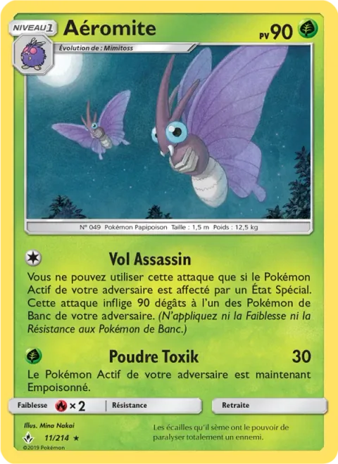 Venomoth [Assassin Flight | Poison Powder]