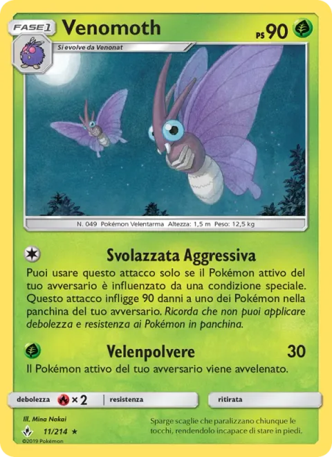 Venomoth [Assassin Flight | Poison Powder]