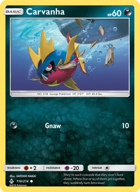 Carvanha [Gnaw]