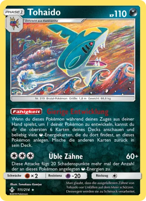 Sharpedo [Greedy Evolution | Bad Fangs]