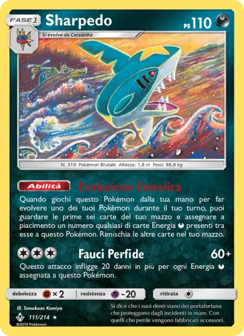 Sharpedo [Greedy Evolution | Bad Fangs]