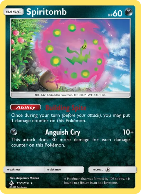 Spiritomb [Building Spite | Anguish Cry]