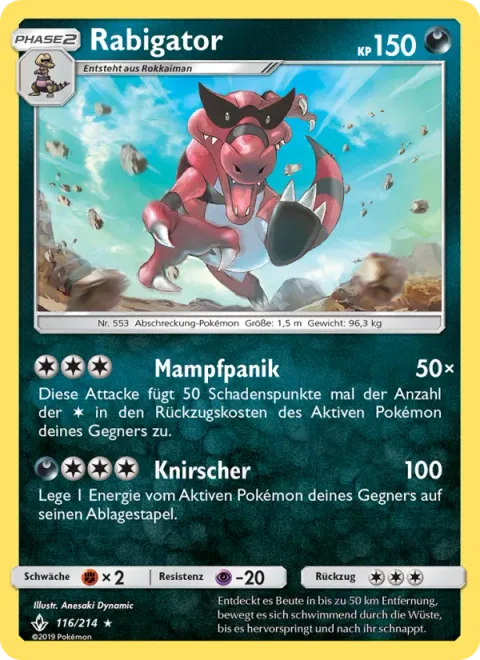 Krookodile [Chomp Chomp Panic | Crunch]
