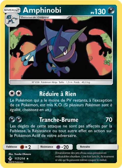 Greninja [Bring Down | Mist Slash]
