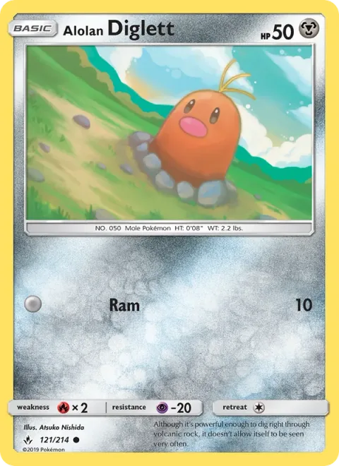 Alolan Diglett [Ram]