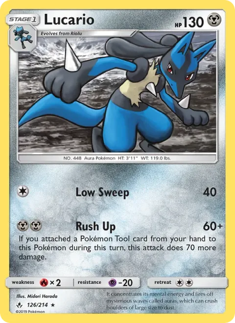 Lucario [Low Sweep | Rush Up]