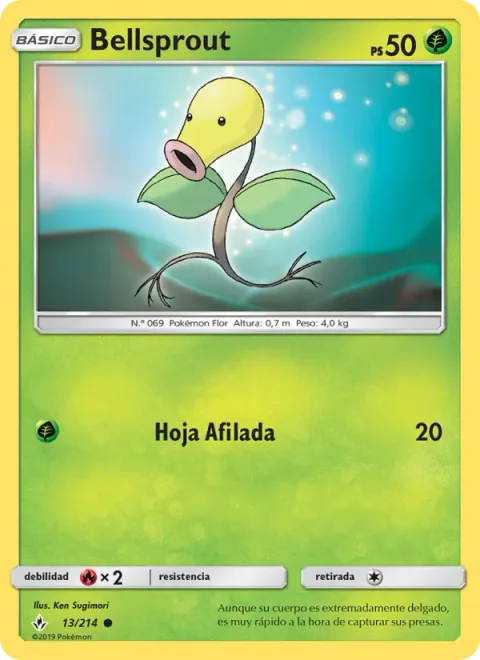 Bellsprout [Razor Leaf]