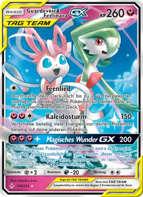 Gardevoir & Sylveon GX [Fairy Song | Kaleidostorm | Magical Miracle GX]