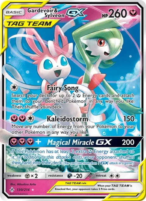 Gardevoir & Sylveon GX [Fairy Song | Kaleidostorm | Magical Miracle GX]