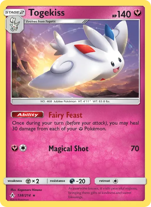 Togekiss [Fairy Feast | Magical Shot]