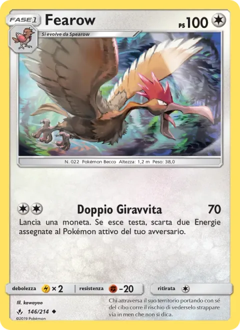 Fearow [Drill Run Double]