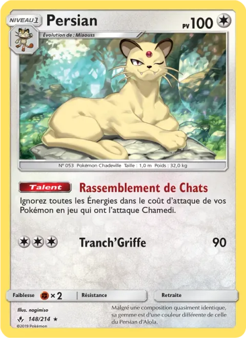 Persian [Gathering of Cats | Claw Slash]