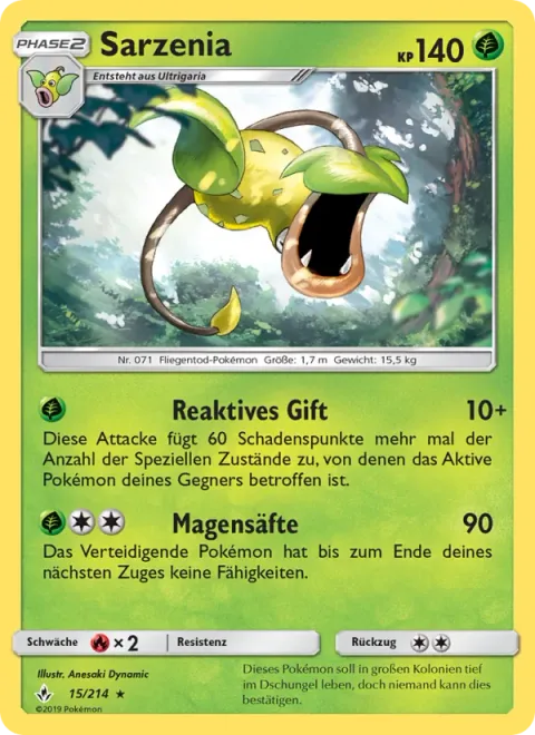 Victreebel [Reactive Poison | Gastro Acid]