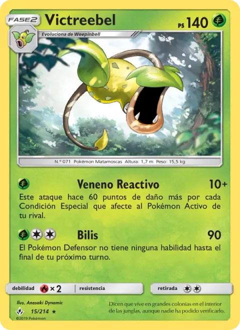 Victreebel [Reactive Poison | Gastro Acid]