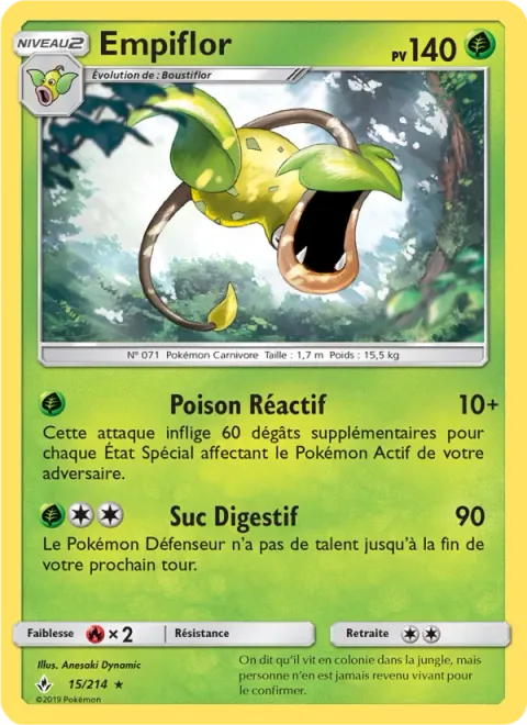 Victreebel [Reactive Poison | Gastro Acid]