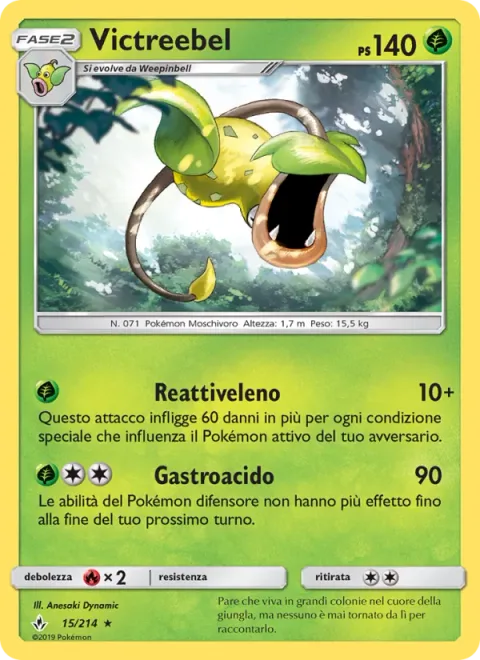 Victreebel [Reactive Poison | Gastro Acid]