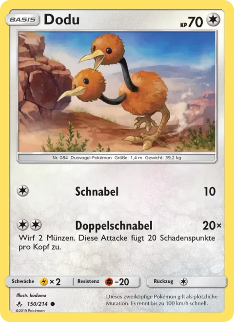 Doduo [Peck | Double Peck]