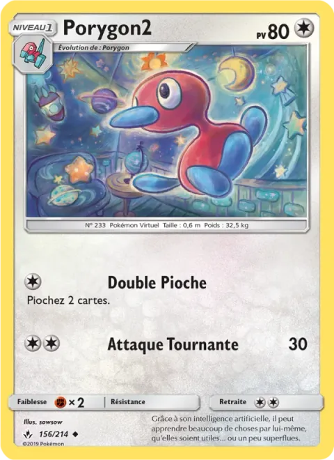 Porygon2 [Double Draw | Spinning Attack]