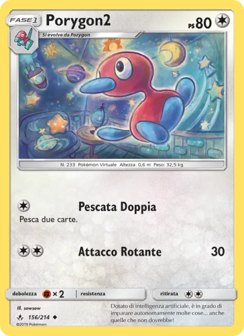 Porygon2 [Double Draw | Spinning Attack]