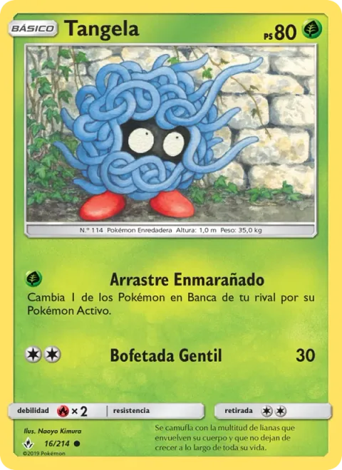 Tangela [Tangle Drag | Gentle Slap]