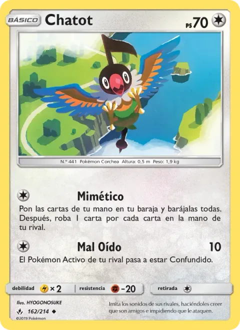 Chatot [Mimic | Tone-Deaf]