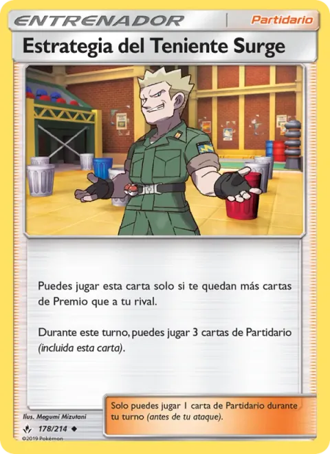 Lt. Surge's Strategy