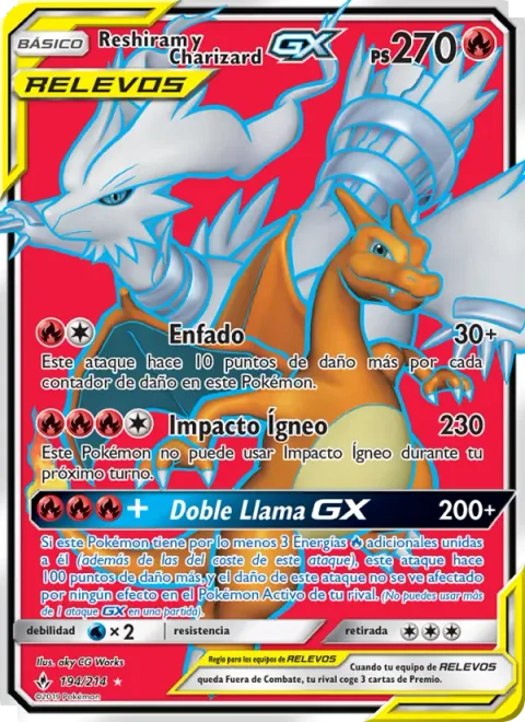 Reshiram & Charizard GX [Outrage | Flare Strike | Double Blaze GX]