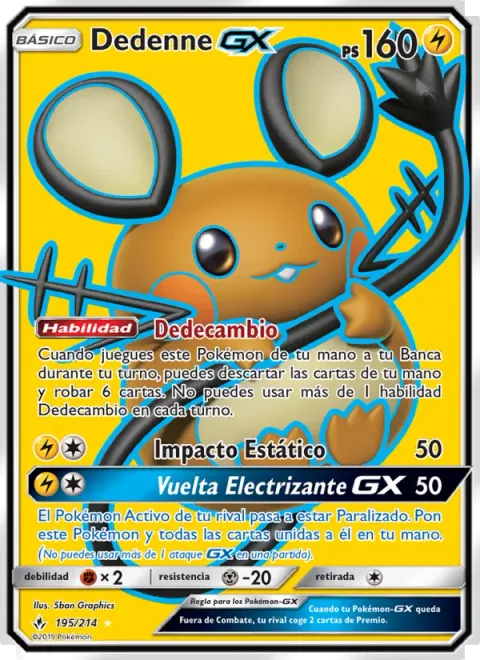 Dedenne GX [Dedechange | Static Shock | Tingly Return GX]