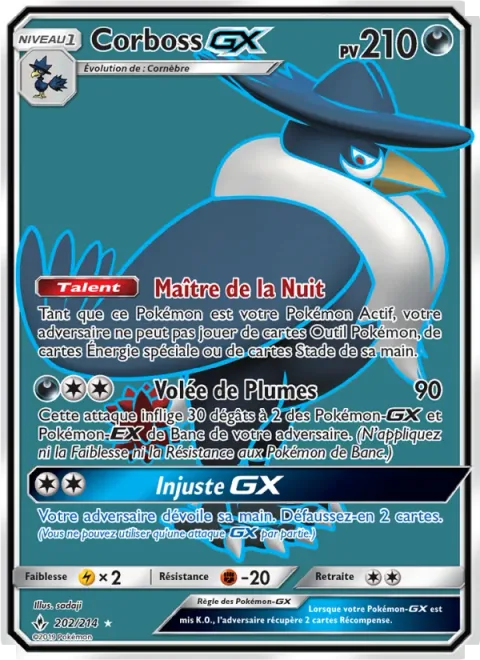Honchkrow GX [Ruler of the Night | Feather Storm | Unfair GX]