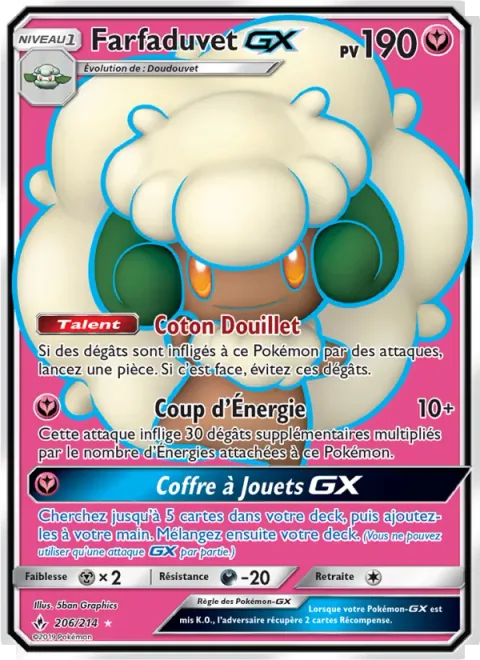 Whimsicott GX [Fluffy Cotton | Energy Blow | Toy Box GX]