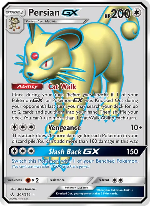Persian GX [Cat Walk | Vengeance | Slash Back GX]