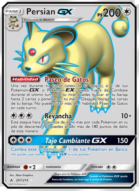 Persian GX [Cat Walk | Vengeance | Slash Back GX]