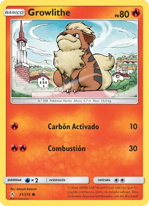Growlithe [Live Coal | Combustion]