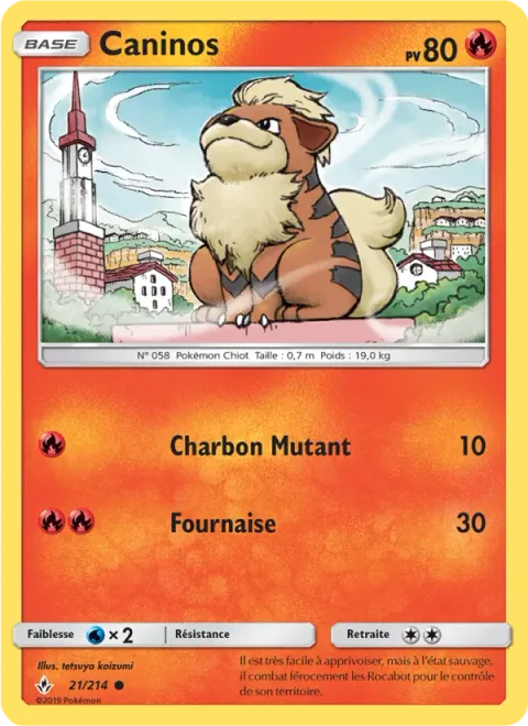 Growlithe [Live Coal | Combustion]