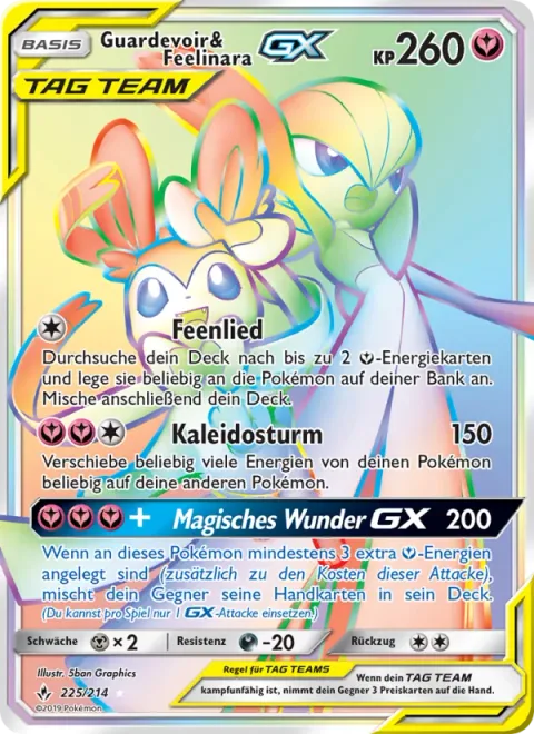 Gardevoir & Sylveon GX [Fairy Song | Kaleidostorm | Magical Miracle GX]