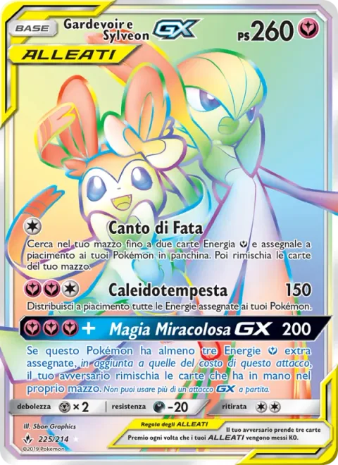 Gardevoir & Sylveon GX [Fairy Song | Kaleidostorm | Magical Miracle GX]