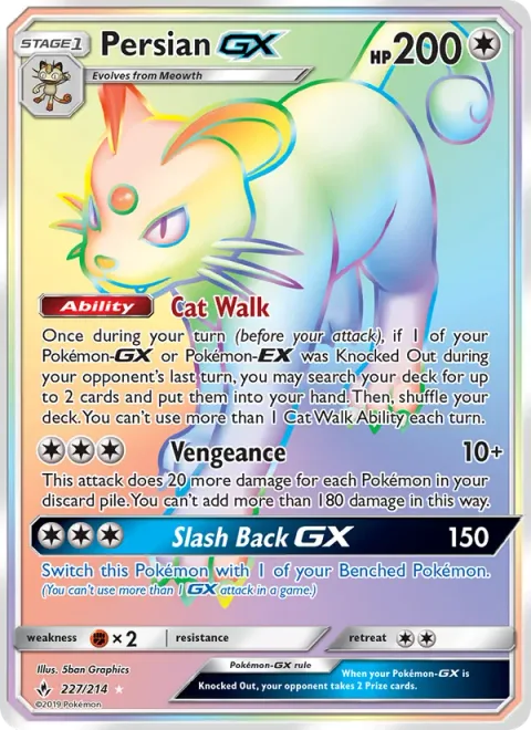 Persian GX [Cat Walk | Vengeance | Slash Back GX]