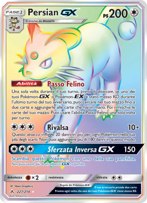 Persian GX [Cat Walk | Vengeance | Slash Back GX]