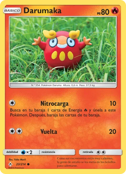 Darumaka [Flame Charge | Flop]