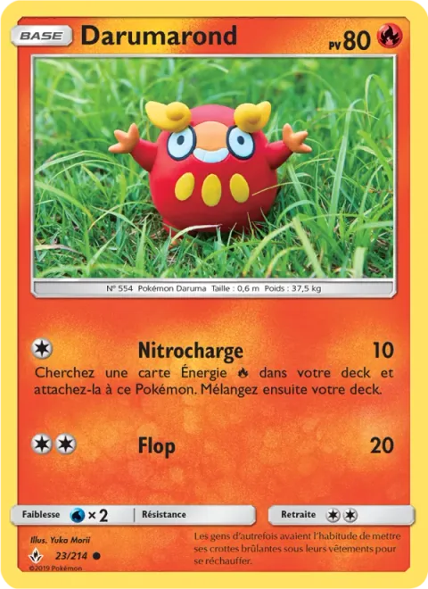 Darumaka [Flame Charge | Flop]