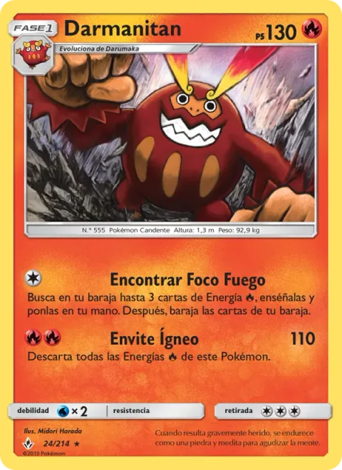 Darmanitan [Find Wildfire | Flare Blitz]