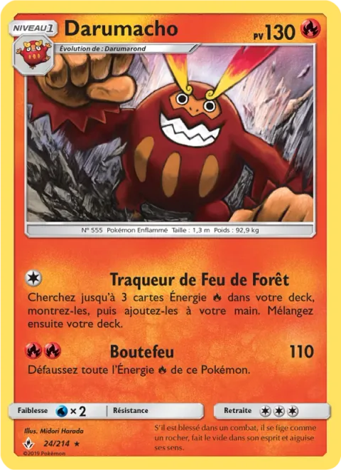 Darmanitan [Find Wildfire | Flare Blitz]