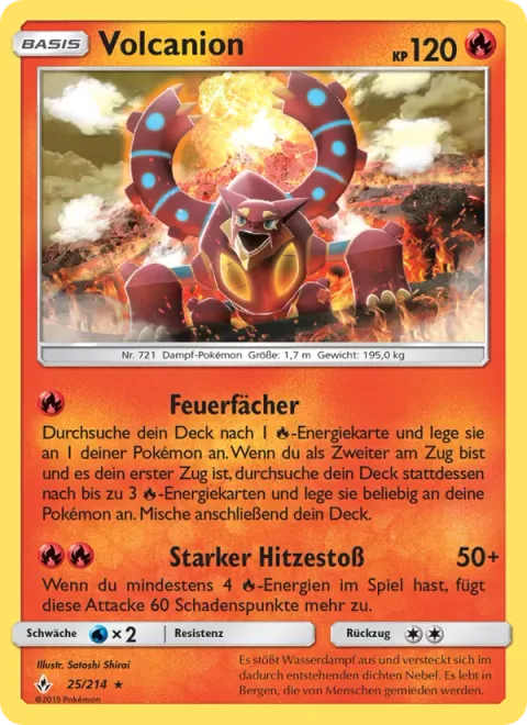 Volcanion [Flare Starter | High-Heat Blast]