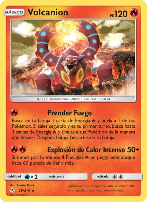 Volcanion [Flare Starter | High-Heat Blast]