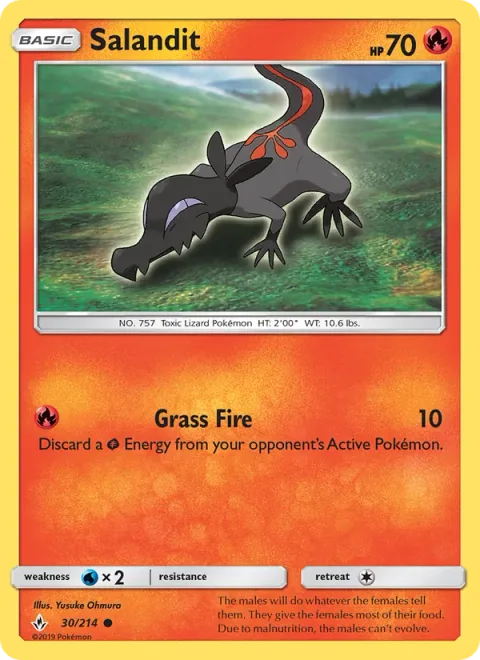 Salandit [Grass Fire]