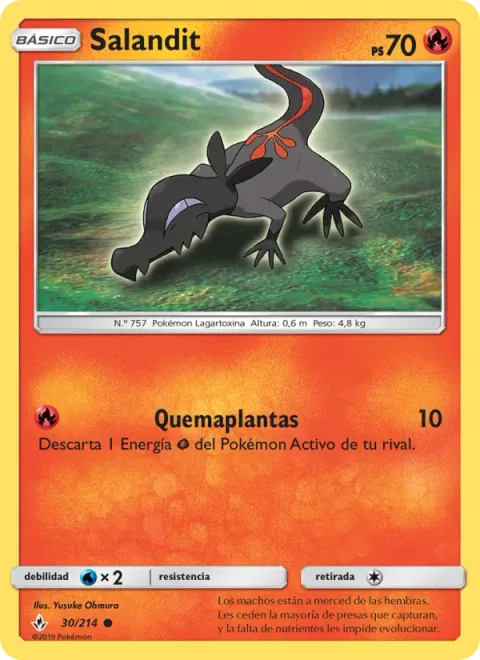 Salandit [Grass Fire]