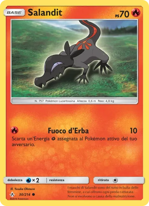 Salandit [Grass Fire]