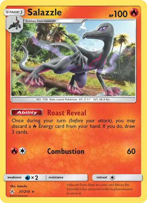 Salazzle [Roast Reveal | Combustion]