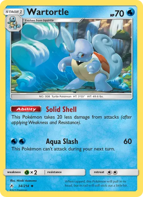 Wartortle [Solid Shell | Aqua Slash]